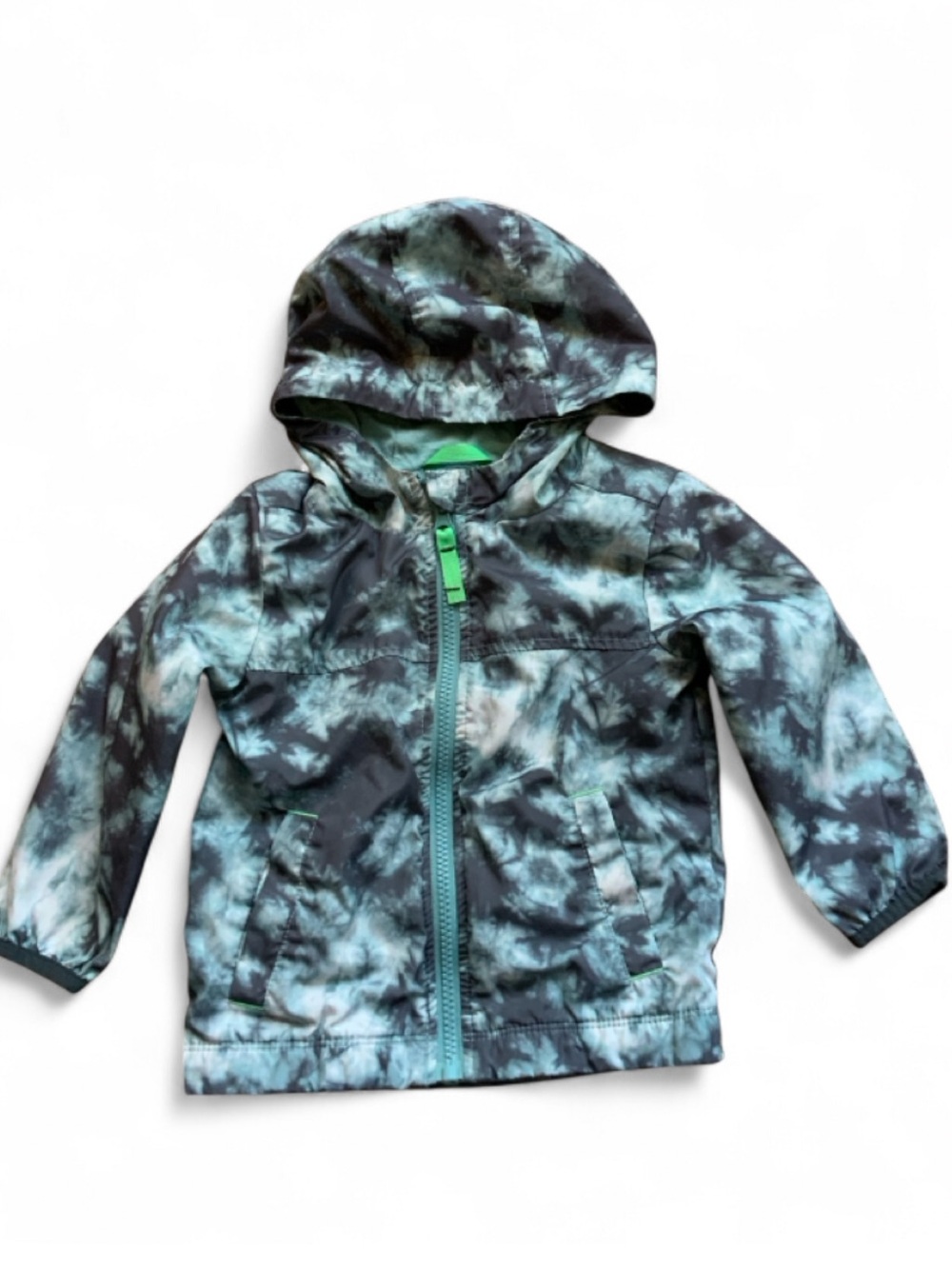 Cat & Jack Tie Dye Hooded Jacket Baby Boys 18M